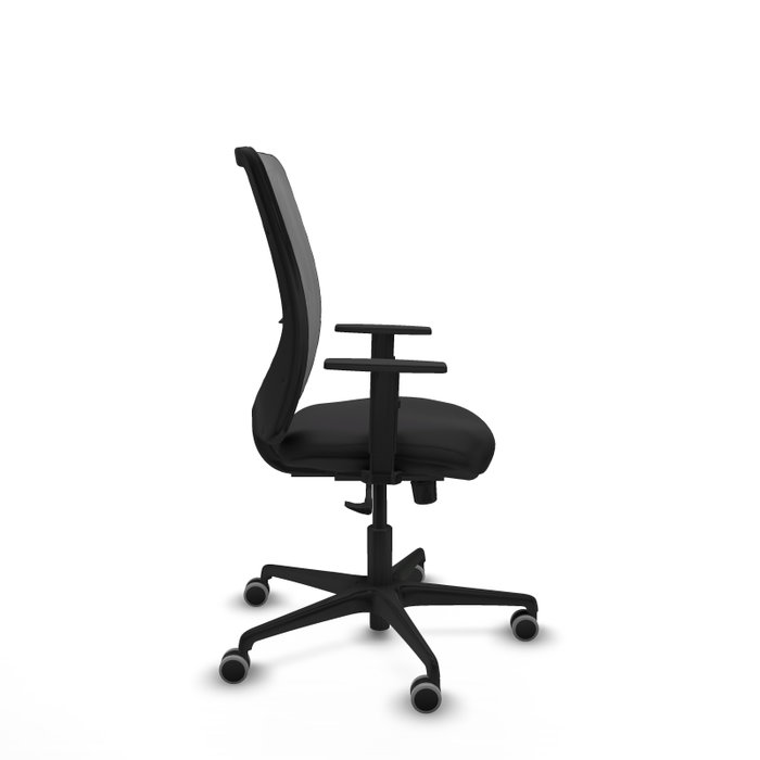 PIQUERAS Y CRESPO Silla de oficina Zulema con mecanismo Sincro, Negro y Gris PIQUERAS Y CRESPO Silla de oficina Zulema con mecanismo Sincro, Negro y Gris