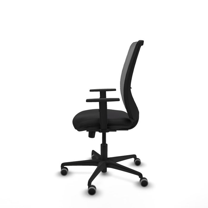 PIQUERAS Y CRESPO Silla de oficina Zulema con mecanismo Sincro, Negro y Gris PIQUERAS Y CRESPO Silla de oficina Zulema con mecanismo Sincro, Negro y Gris