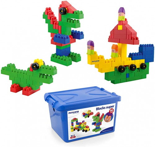Miniland Super Blocks 96 piezas