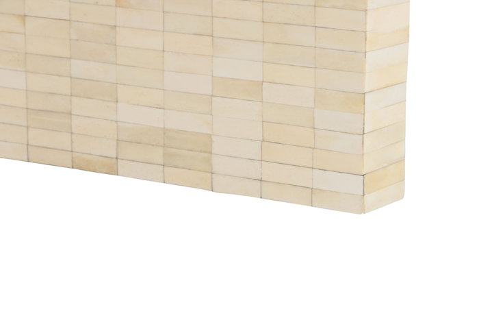 DKD Home Decor Mesa de Centro Bone 23 Hueso con Taracea DKD Home Decor Mesa de Centro Bone 23 Hueso con Taracea