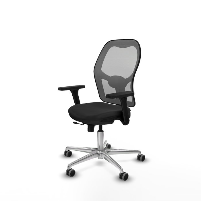 PIQUERAS Y CRESPO Silla de oficina Jorquera con mecanismo Sincro/Traslack, Negro/Gris PIQUERAS Y CRESPO Silla de oficina Jorquera con mecanismo Sincro/Traslack, Negro/Gris