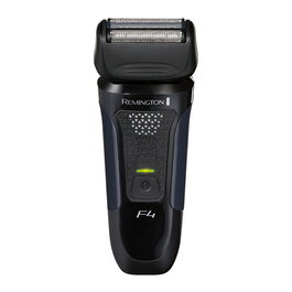 Remington F4002 Máquina de Afeitar de Rotación Shaver F4 Style Series Wet & Dry Color Negro y Azul con Recortadora
