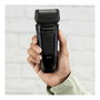 Remington F4002 Máquina de Afeitar de Rotación Shaver F4 Style Series Wet & Dry Color Negro y Azul con Recortadora