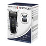 Remington F4002 Máquina de Afeitar de Rotación Shaver F4 Style Series Wet & Dry Color Negro y Azul con Recortadora