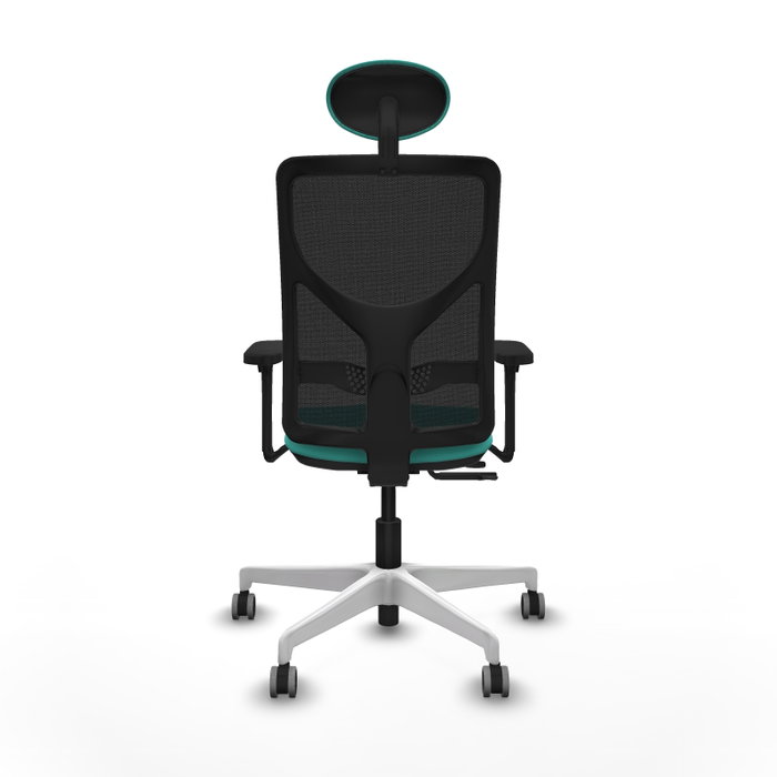 PIQUERAS Y CRESPO Silla de oficina Motilla con mecanismo Sincro/Traslack, Turquesa y Negro PIQUERAS Y CRESPO Silla de oficina Motilla con mecanismo Sincro/Traslack, Turquesa y Negro