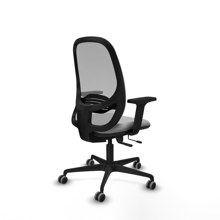 PIQUERAS Y CRESPO Silla de oficina Cilanco con mecanismo Sincro/Traslack Gris