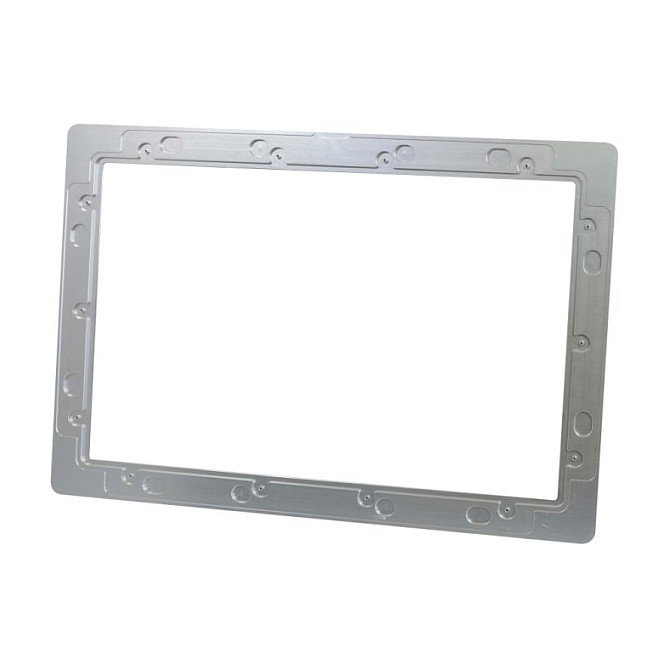 ALLNET Touch Display Tablet 14 Zoll zbh. Blende für Einbaurahmen Silber Schmal