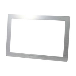 ALLNET Touch Display Tablet 14 Zoll zbh. Blende für Einbaurahmen Silber Schmal