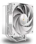 Mars Gaming MCPU-X5 Ventilador CPU Disipador con 5 Heatpipes HCT, TDP 280W, Ventilador PWM Silencioso 120mm, Compatible con Intel LGA y AMD AM5/AM4, Color Blanco
