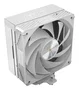 Mars Gaming MCPU-X5 Ventilador CPU Disipador con 5 Heatpipes HCT, TDP 280W, Ventilador PWM Silencioso 120mm, Compatible con Intel LGA y AMD AM5/AM4, Color Blanco