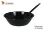 La Estrella Sartén Honda Bordonada Jaspeada 26 cm, 3.8L (8 Unidades)