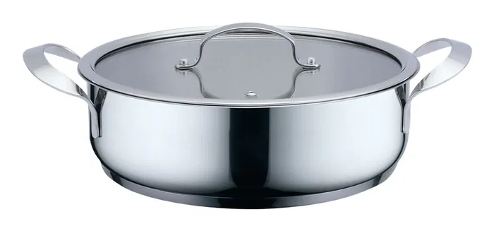Haeger Olla Sartén PA-24L.004A de Acero Inoxidable, 24 Litros, 24 cm de Diámetro, con Tapa de Cristal y Rejilla de Ventilación, Apta para Inducción, Gas y Todo Tipo de Placas Haeger Olla Sartén PA-24L.004A de Acero Inoxidable, 24 Litros, 24 cm de Diámetro, con Tapa de Cristal y Rejilla de Ventilación, Apta para Inducción, Gas y Todo Tipo de Placas