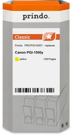 Prindo Cartucho de tinta amarillo PRICPGI1500Y Classic
