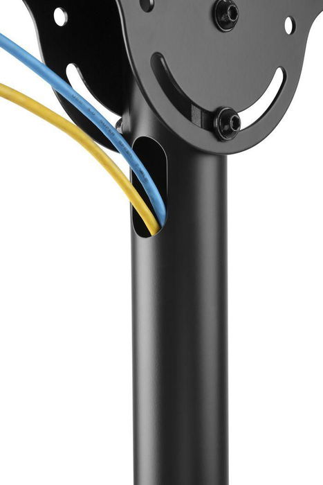 Vivolink Soporte Techo VLMC3770L Grande, Máx 50kg, Hasta VESA 600x400, Movimiento Completo Telescópico para Pantallas 37" a 86"