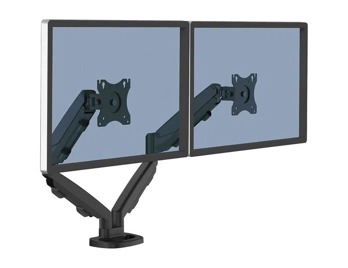 Fellowes EPPA Brazo Doble para Monitor Negro