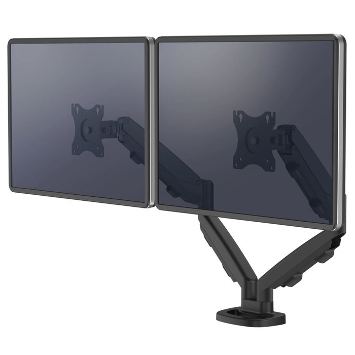 Fellowes EPPA Brazo Doble para Monitor Negro