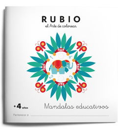 Cuaderno Rubio A4 Mandala Educativo (+4 Años)