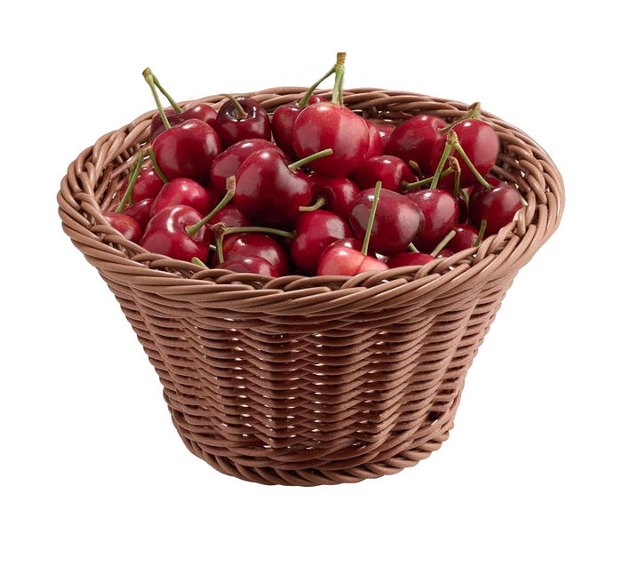 Inde Cesta Pp Rattan 18.5 cm x 9.5 cm x 19.3 cm (12 Unidades)