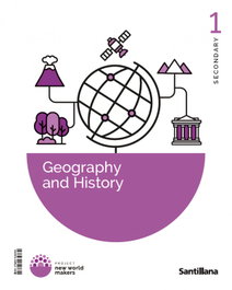 SANTILLANA, GEOGRAPHY & HISTORY 1ºESO (NEW WORLD MAKERS) - NWM ED26