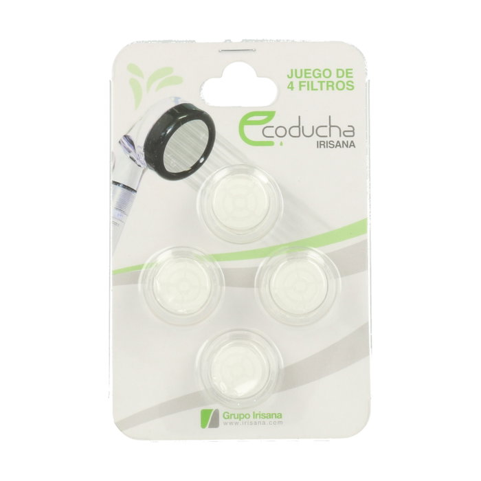 Irisana Filtros Ecoducha 4 unidades Irisana Filtros Ecoducha 4 unidades