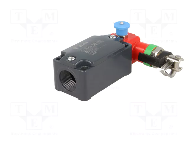 PIZZATO ELETTRICA FD Interruptor de seguridad de cuerda unilateral gris