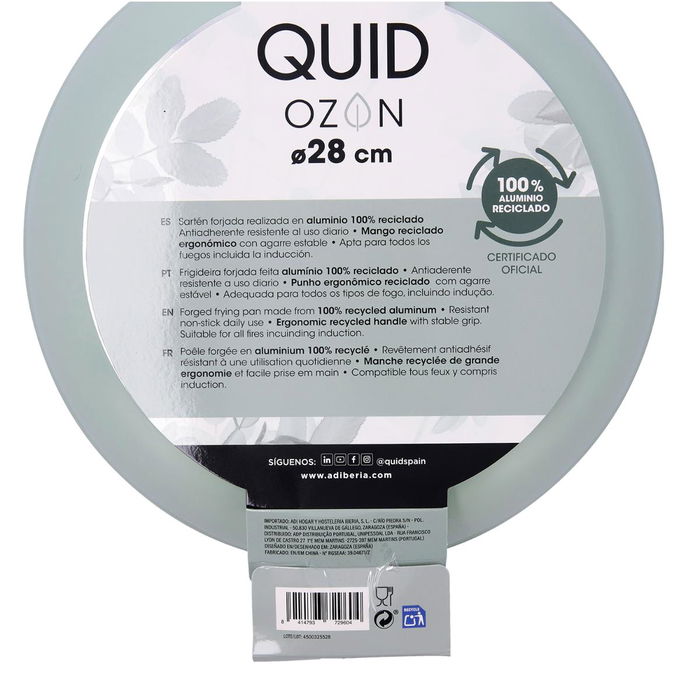 Sartén Aluminio Forjado Ozon Quid 28 cm
