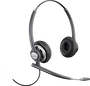 HP Poly EncorePro 720 Auricular Biaural con Quick Disconnect - Negro