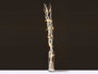 Giftdecor Ramillete de Varas Natural con 30 Leds, 90 cm (Set de 12)