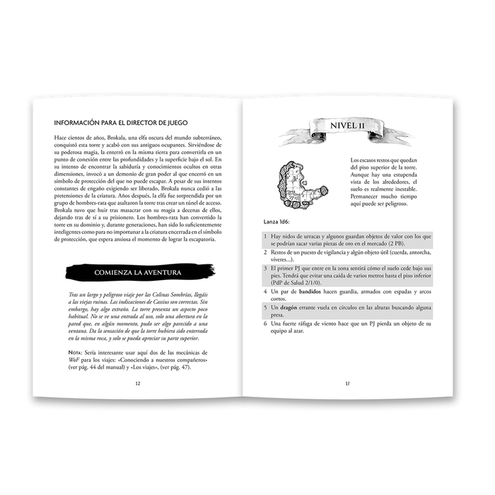 El refugio de Ryhope World of Fantasy La Torre de Piedra Muerta Aventura para Juego de Rol Expansión El refugio de Ryhope World of Fantasy La Torre de Piedra Muerta Aventura para Juego de Rol Expansión