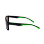 Lotto Gafas de Sol LS1007 Unisex Negro TR90 Rectangular 145 mm