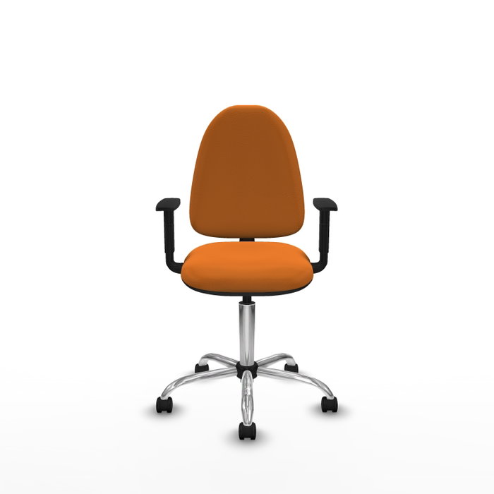 PIQUERAS Y CRESPO Silla de oficina Aýna Naranja con Brazos 1D PIQUERAS Y CRESPO Silla de oficina Aýna Naranja con Brazos 1D