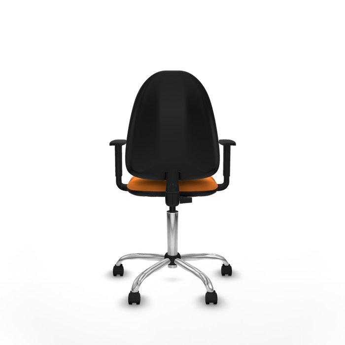 PIQUERAS Y CRESPO Silla de oficina Aýna Naranja con Brazos 1D PIQUERAS Y CRESPO Silla de oficina Aýna Naranja con Brazos 1D