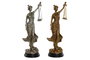 DKD Home Decor Figura de la Justicia Dioses Mitológicos, Surtido de 2 unidades