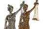 DKD Home Decor Figura de la Justicia Dioses Mitológicos, Surtido de 2 unidades