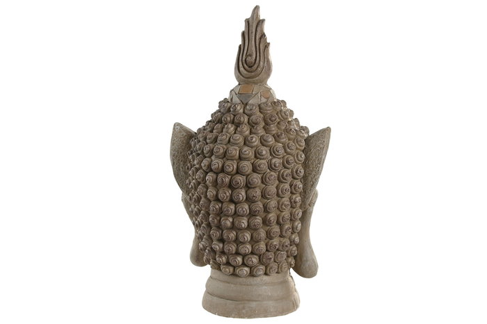 DKD Home Decor Figura Magnesia Fibra Vidrio Beige y Naranja DKD Home Decor Figura Magnesia Fibra Vidrio Beige y Naranja