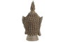 DKD Home Decor Figura Magnesia Fibra Vidrio Beige y Naranja