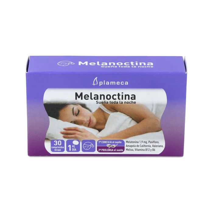 PLAMECA Melanoctina Sueña toda la noche 30 comprimidos bicapa PLAMECA Melanoctina Sueña toda la noche 30 comprimidos bicapa