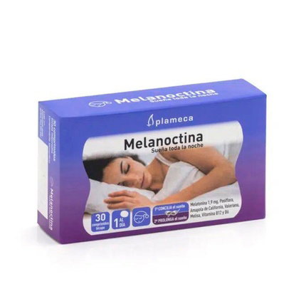 PLAMECA Melanoctina Sueña toda la noche 30 comprimidos bicapa