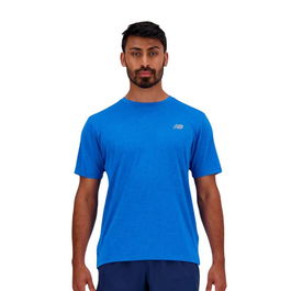 Camiseta de Manga Corta Hombre New Balance Athletics Azul 7-8 Años