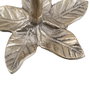 Portavelas Oro Aluminio Decoración 14 X 14 X 20 cm (Set de 2)