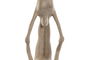 DKD Home Decor Figura Beige Resina Yoga 29.5 x 7.5 x 27.8 cm