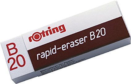 rOtring Goma B20 S0194570 Blanco