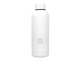 Antartik Botella Portaliquidos Isotermica Acero Inoxidable Libre de BPA Color Blanco 500 ml