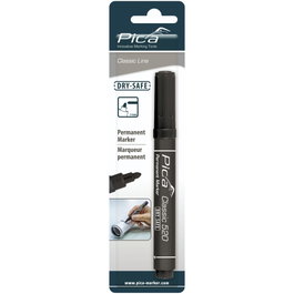 Pica Rotulador Permanente Punta Redonda 1-4mm Negro
