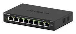 Netgear GS308E Switch de Red Gestionado L2/L3 Gigabit Ethernet 8 Puertos (10/100/1000) Full Duplex Negro