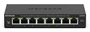 Netgear GS308E Switch de Red Gestionado L2/L3 Gigabit Ethernet 8 Puertos (10/100/1000) Full Duplex Negro