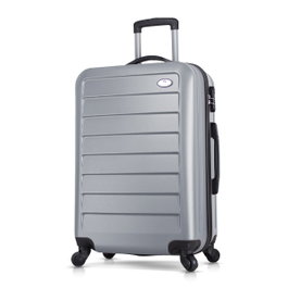 Zoozie Bags Maleta 4810 Gris ABS Ruedas 360° Candado 66x43x27cm 70L