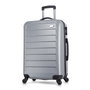 Zoozie Bags Maleta 4810 Gris ABS Ruedas 360° Candado 66x43x27cm 70L