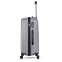 Zoozie Bags Maleta 4810 Gris ABS Ruedas 360° Candado 66x43x27cm 70L