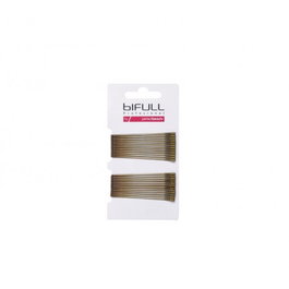 Bifull Clips Planos 59mm Bronce - 24 Unidades